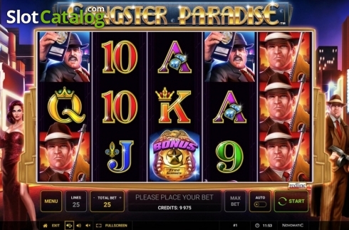 Скрин2. Gangster Paradise слот