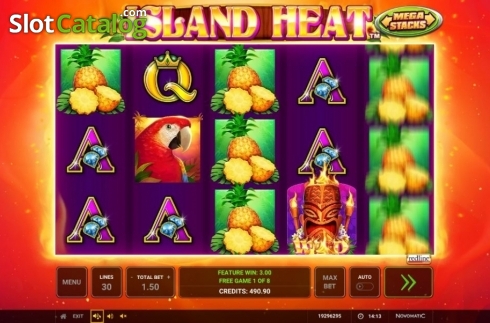 Скрин9. Island Heat слот