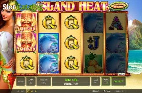 Скрин5. Island Heat слот