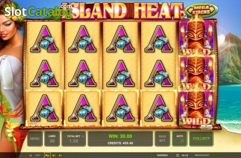 Скрин6. Island Heat слот