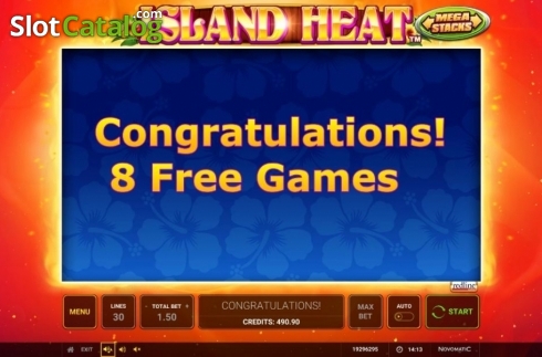 Скрин8. Island Heat слот