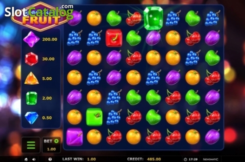 Скрин2. Sparkling Fruit Match 3 слот