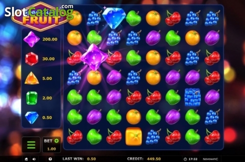 Скрин3. Sparkling Fruit Match 3 слот