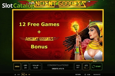 Скрин6. Ancient Goddess слот
