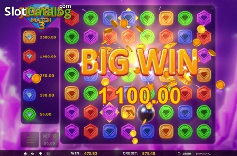 Скрин5. Jewels Match 3 слот