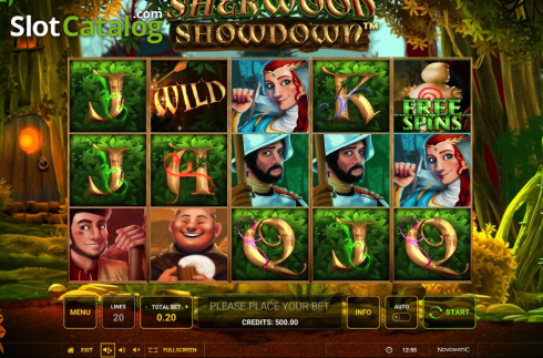 Скрин3. Sherwood Showdown слот
