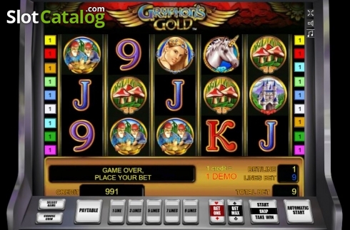 Скрин2. Gryphon's Gold слот