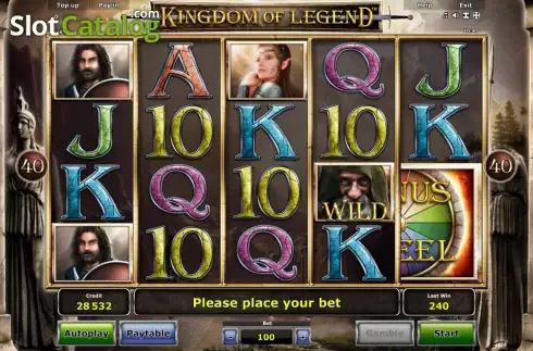Скрин2. Kingdom of Legend™ слот