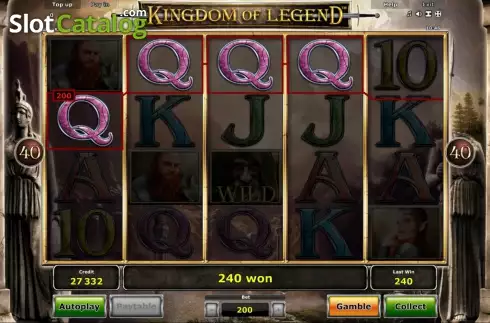 Скрин3. Kingdom of Legend™ слот