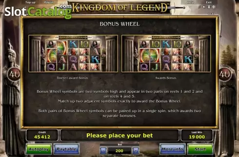 Скрин9. Kingdom of Legend™ слот