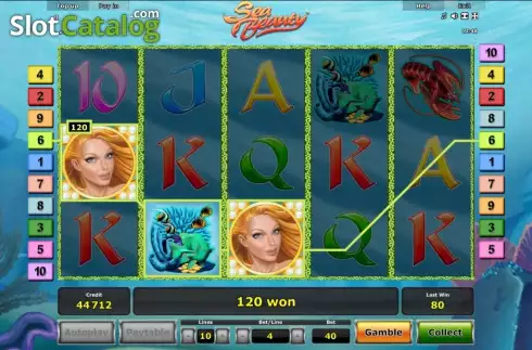 Скрин3. Sea Beauty™ слот
