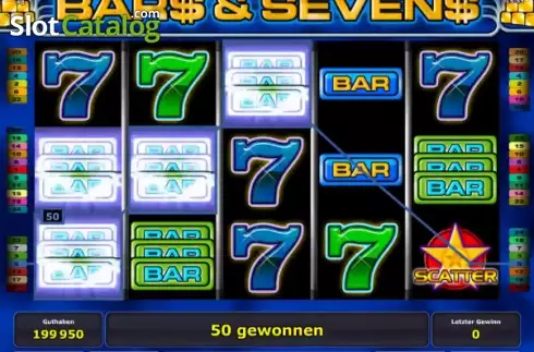 Скрин3. Bars & Sevens слот