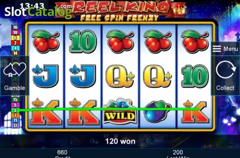 Скрин4. Reel King™ Free Spin Frenzy слот