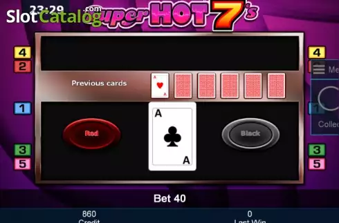Скрин4. Super Hot 7's (Green Tube) слот