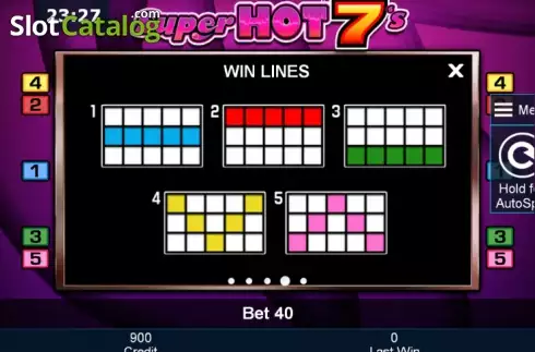 Скрин8. Super Hot 7's (Green Tube) слот