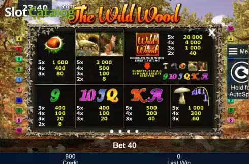 Скрин6. The Wild Wood™ слот