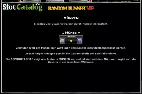 Скрин4. Random Runner VIP слот