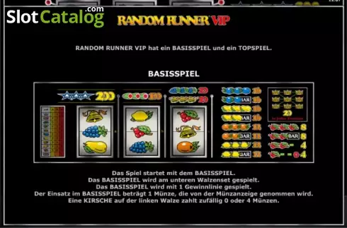 Скрин5. Random Runner VIP слот