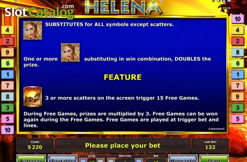 Скрин7. Helena™ слот