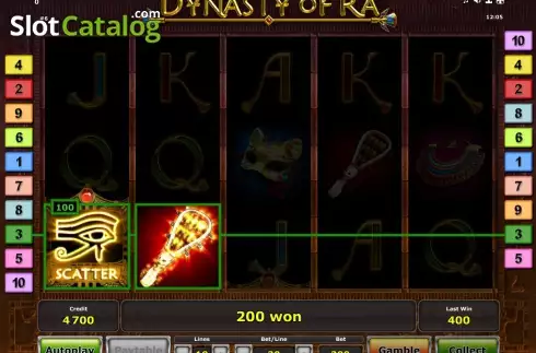 Скрин3. Dynasty of Ra™ слот