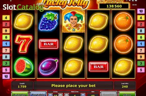 Скрин2. Lucky Jolly слот
