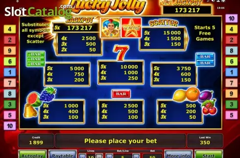 Скрин5. Lucky Jolly слот