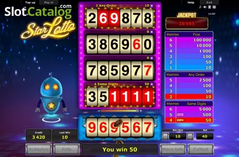 Скрин4. Star Lotto слот