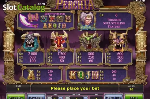 Скрин7. Perchta слот