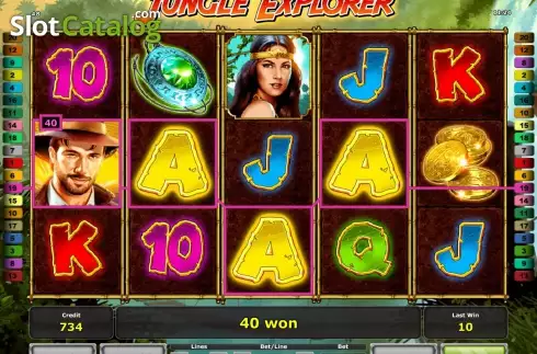 Скрин3. Jungle Explorer (Greentube) слот