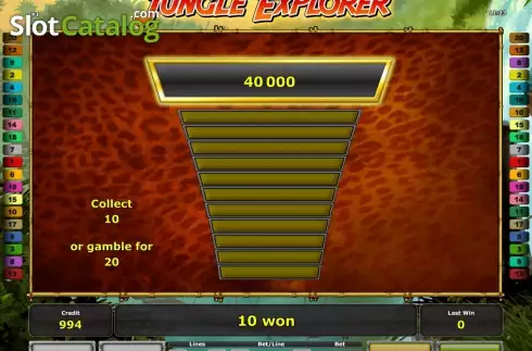 Скрин4. Jungle Explorer (Greentube) слот