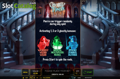 Скрин2. Ghostly Towers слот