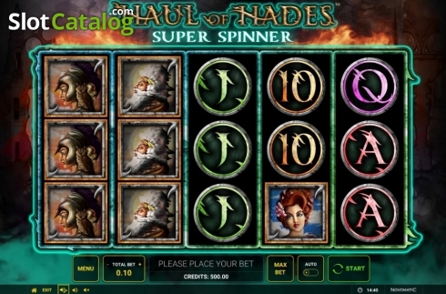 Скрин2. Haul of Hades - Super Spinner слот