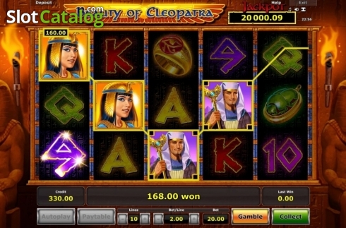 Скрин6. Beauty of Cleopatra слот