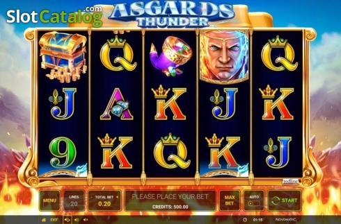 Скрин3. Asgard's Thunder слот