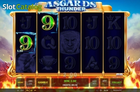 Скрин5. Asgard's Thunder слот
