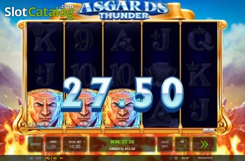 Скрин6. Asgard's Thunder слот