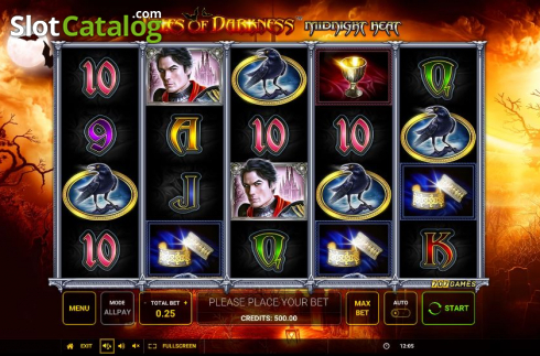 Скрин2. Tales of Darkness Midnight Heat слот