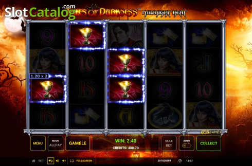 Скрин4. Tales of Darkness Midnight Heat слот