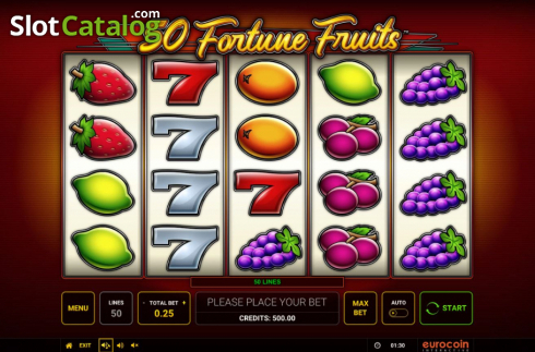 Скрин2. 50 Fortune Fruits слот