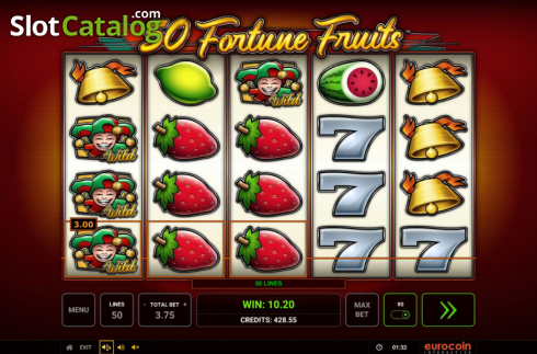 Скрин4. 50 Fortune Fruits слот