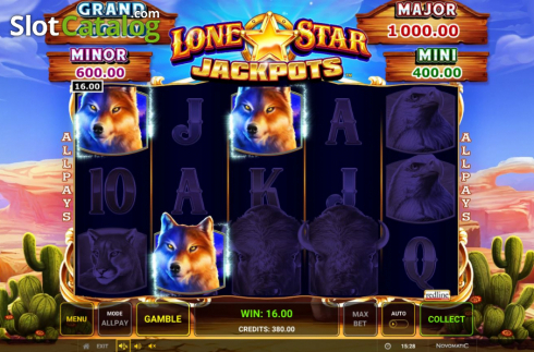 Скрин4. Lone Star Jackpots слот