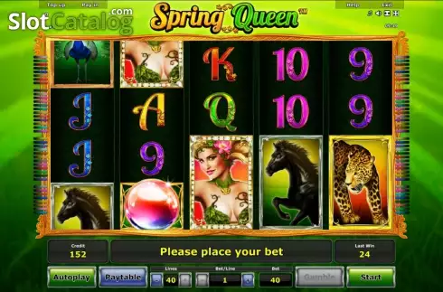 Скрин2. Spring Queen слот