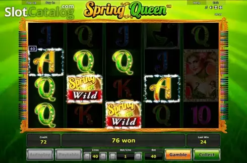 Скрин4. Spring Queen слот