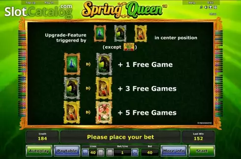 Скрин7. Spring Queen слот