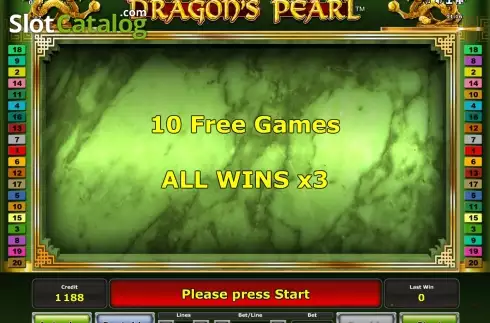 Скрин3. Dragons Pearl (Green Tube) слот