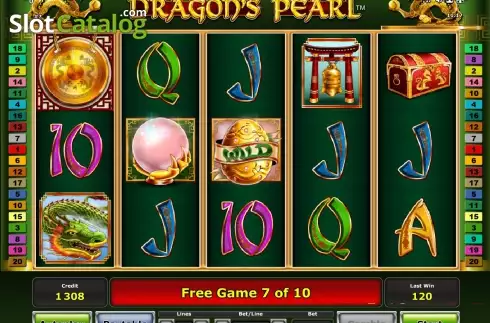 Скрин4. Dragons Pearl (Green Tube) слот