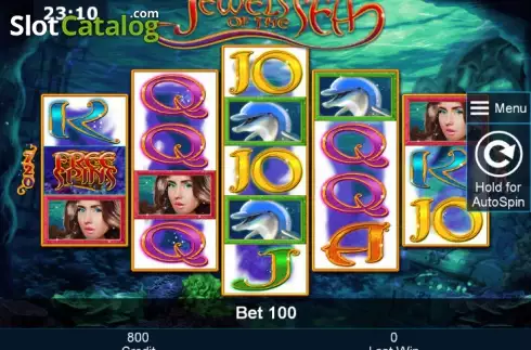 Скрин2. Jewels of the sea слот