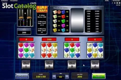 Скрин5. Dice Winner слот