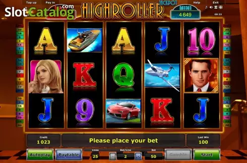 Скрин2. Highroller Jackpot слот