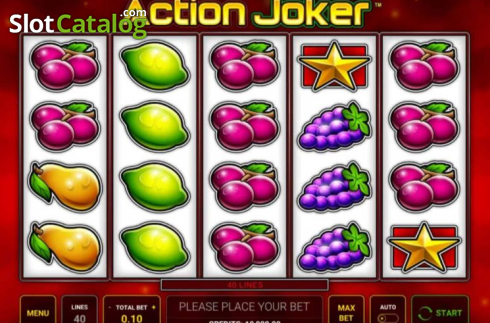 Скрин2. Action Joker слот